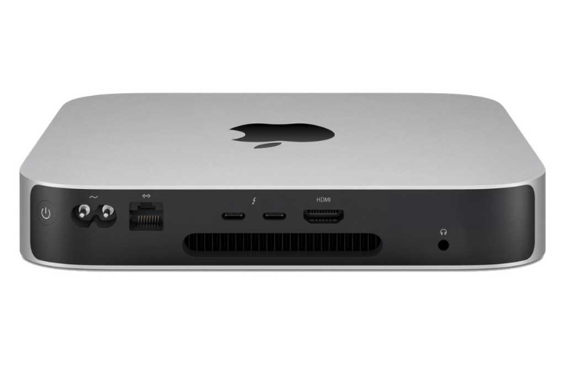 新Mac mini全面採(cǎi)用USB-C介面，前后合共5組USB-C插口。