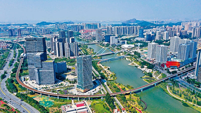 番禺樓價較廣州市吸引，較多港人于當地置業(yè)。