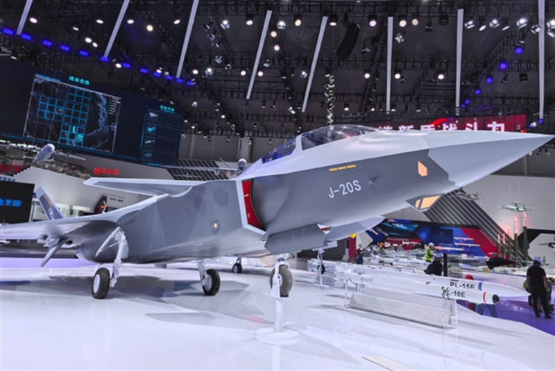 殲-20S戰(zhàn)機模型