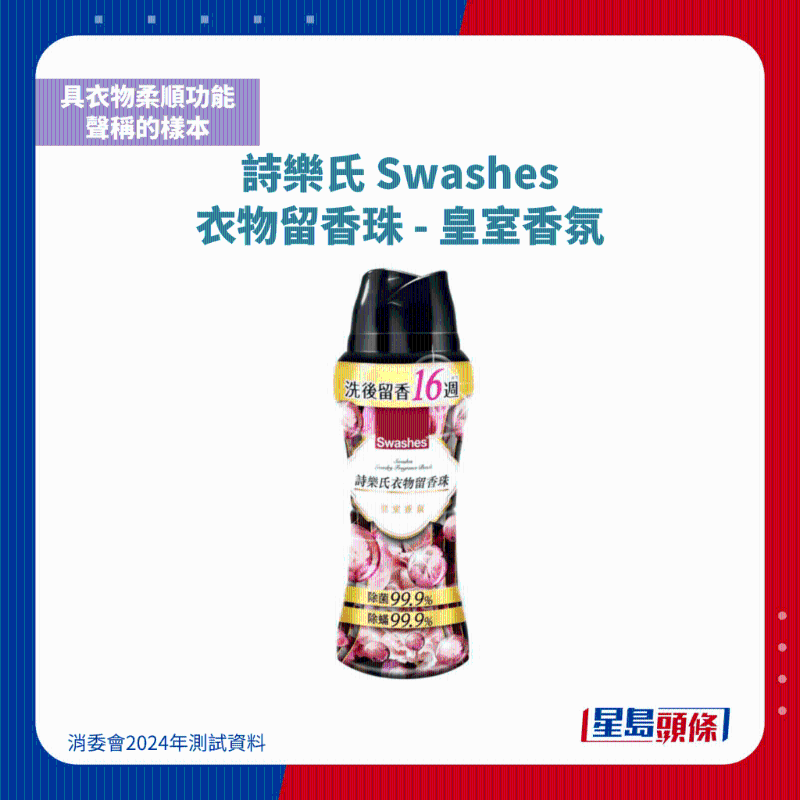 詩(shī)樂(lè)氏 Swashes 衣物留香珠 - 皇室香氛1