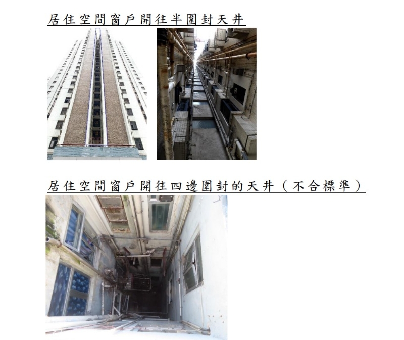 政府建議「簡(jiǎn)樸房」至少須有一扇向外窗戶。房屋局文件截圖