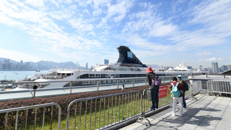 郵輪“Norwegian Spirit”離港