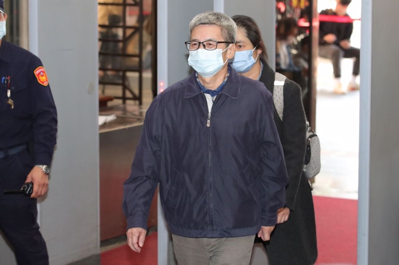 李文宗下午抵達北院。