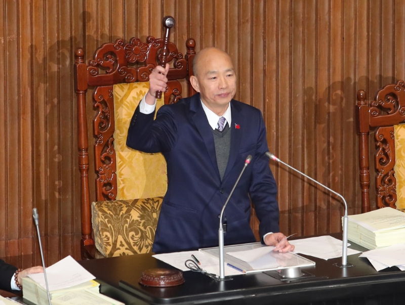 “立法院長”韓國瑜。