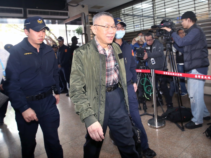 民眾黨前主席柯文哲。