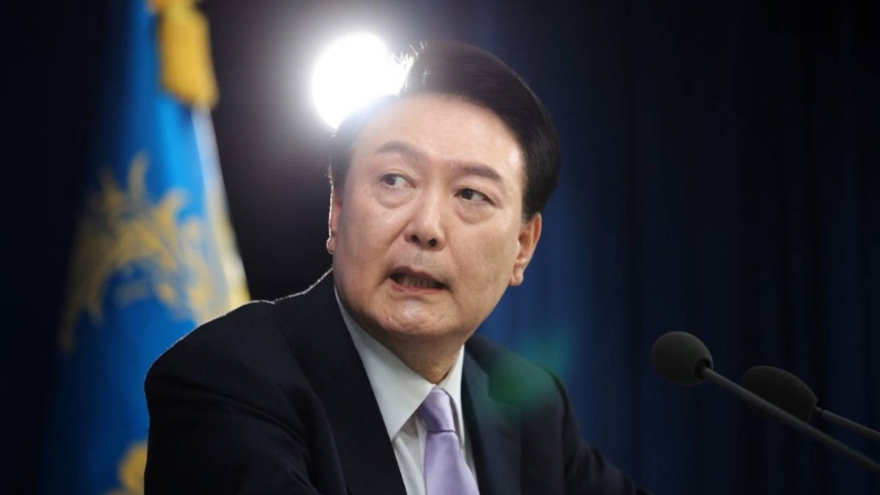 韓國總統(tǒng)尹錫悅的釋放請(qǐng)求，遭首爾中央地方法院駁回。 路透社.jpg