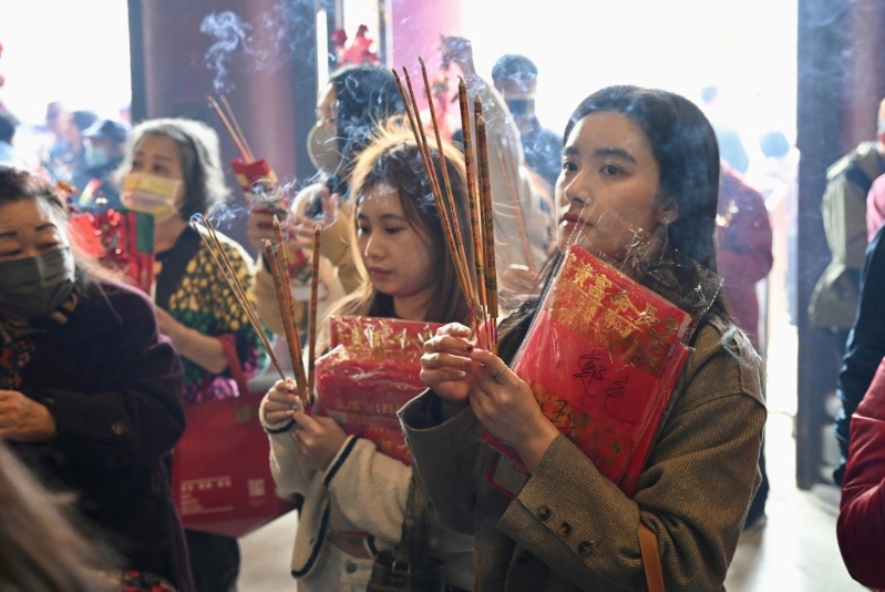 上香祈求
