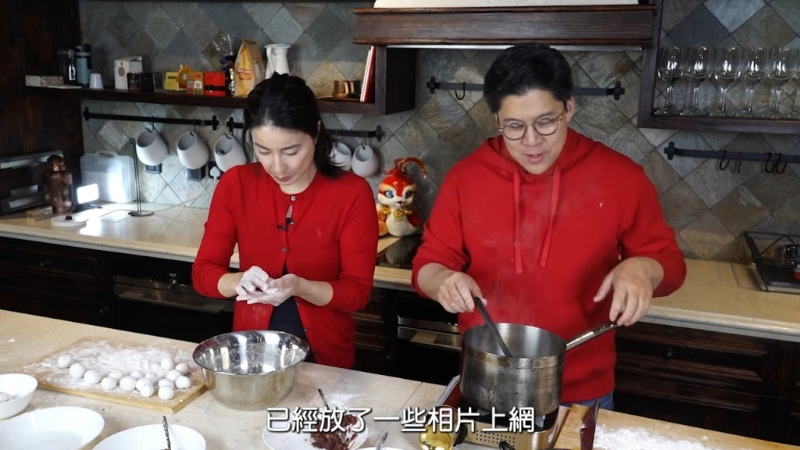 郭晶晶的廚藝了得。