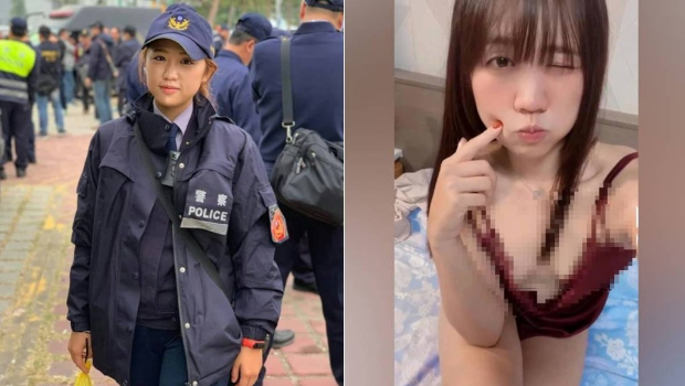 高雄市網(wǎng)紅女警蔡玉貝的性感影片惹起爭(zhēng)議。 IG