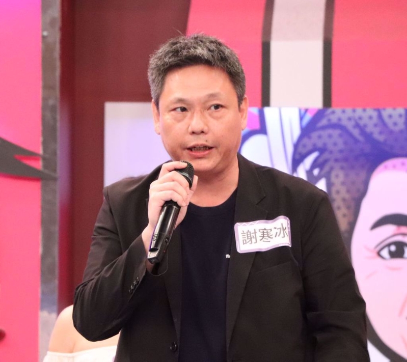 資深媒體人謝寒冰。（資料照片）