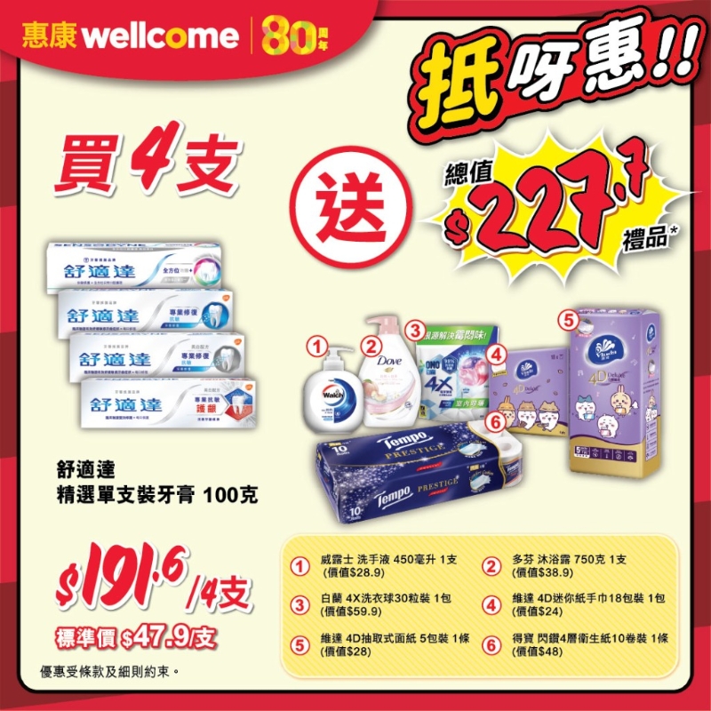 惠康限時(shí)三日優(yōu)惠