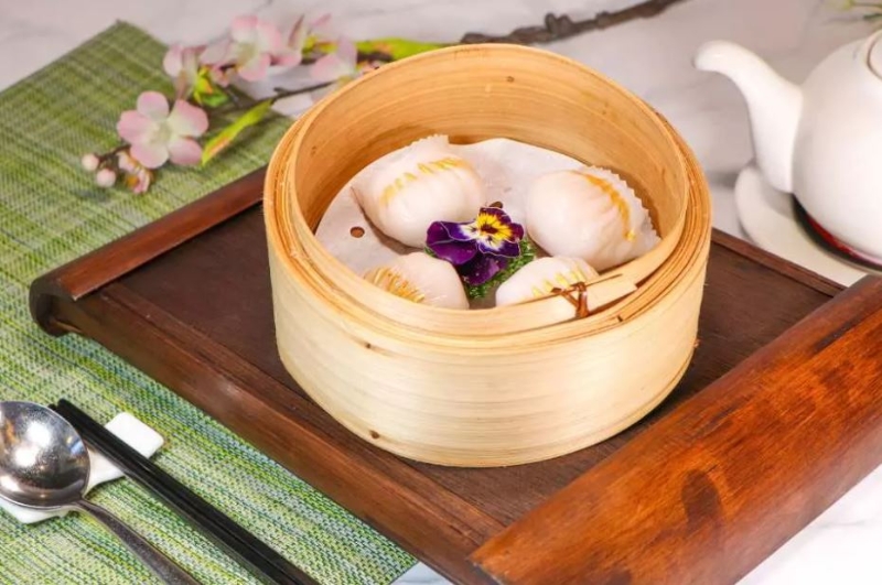 春筍金箔蝦餃