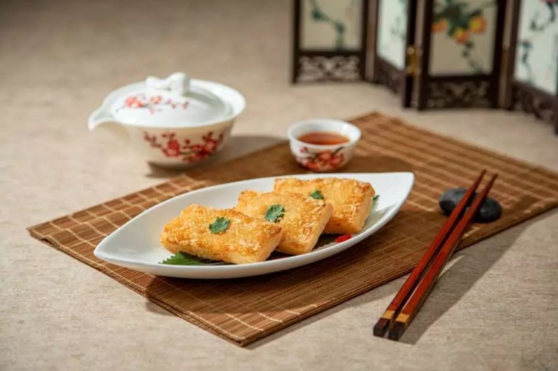 沙律醬蝦多士