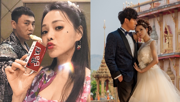 伊能靜、秦昊姐弟戀結婚10年。