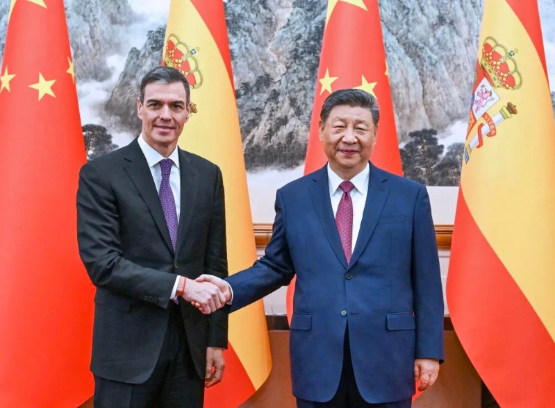 習(xí)近平會(huì)見西班牙首相桑切斯