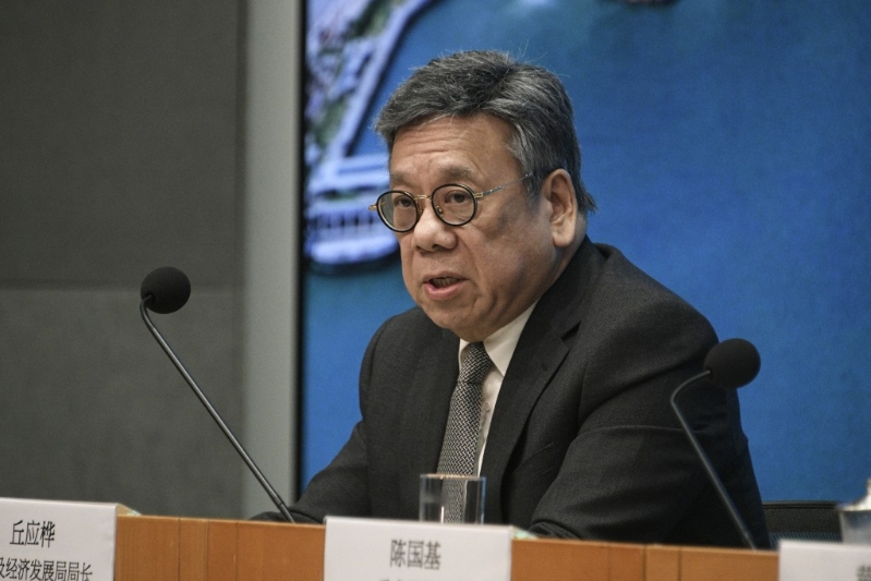 丘應(yīng)樺表示，投資推廣署計(jì)劃在今年內(nèi)訪問(wèn)哥倫比亞麥德林等。陳浩元攝