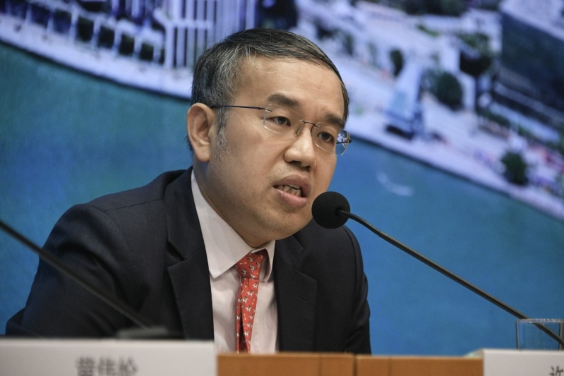 許正宇表示，在推動(dòng)虛擬資產(chǎn)市場(chǎng)發(fā)展方面，政府未來(lái)會(huì)規(guī)管穩(wěn)定幣的發(fā)行人。陳浩元攝