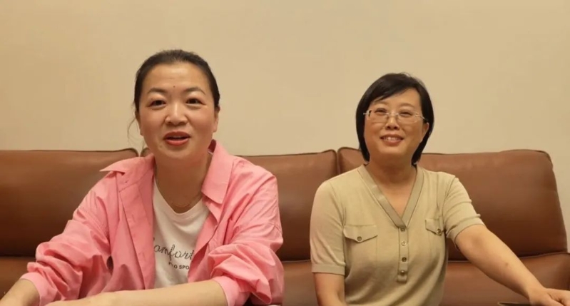 王女士與同伴在借宿家中