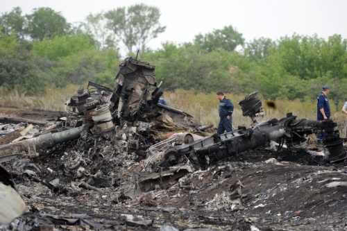 馬航MH17客機(jī)在烏東遭擊落，釀298人死。 法新社