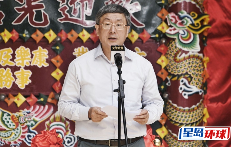 政務(wù)司副司長卓永興在開幕典禮致辭。