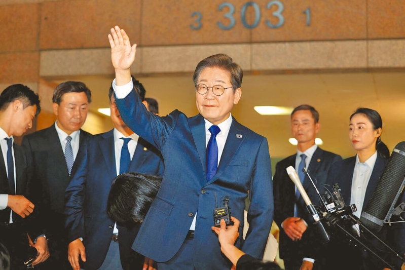李在明當(dāng)選韓國(guó)總統(tǒng)。路透社.jpg