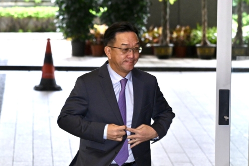 鄉(xiāng)議局主席劉業(yè)強。 劉駿軒攝