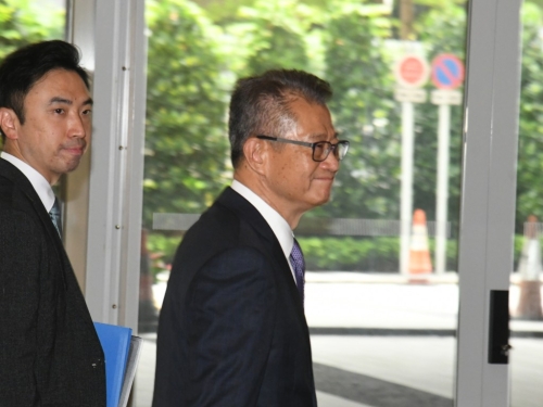 財(cái)政司司長陳茂波。