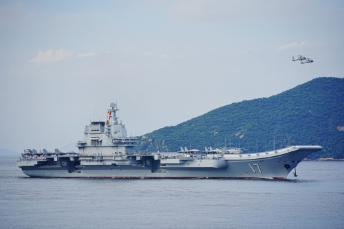山東艦 - 山東艦航母編隊訪港。