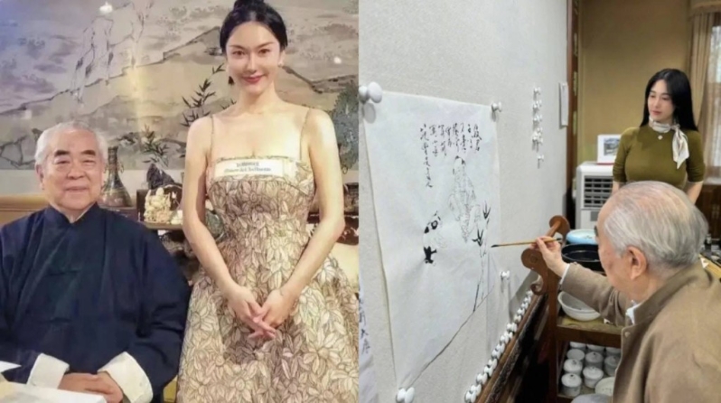 范曾傳被小50歲嫩妻卷走市值20億人民幣藏品。