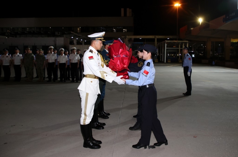 解放軍駐港部隊(duì)第28次建制單位輪換于8月22日順利完成