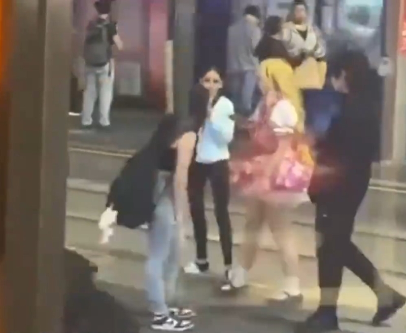 Qian Yue當(dāng)日在悉尼街頭被多名女子襲擊。