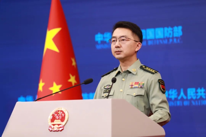 國防部新聞局副局長、國防部新聞發(fā)言人蔣斌大校