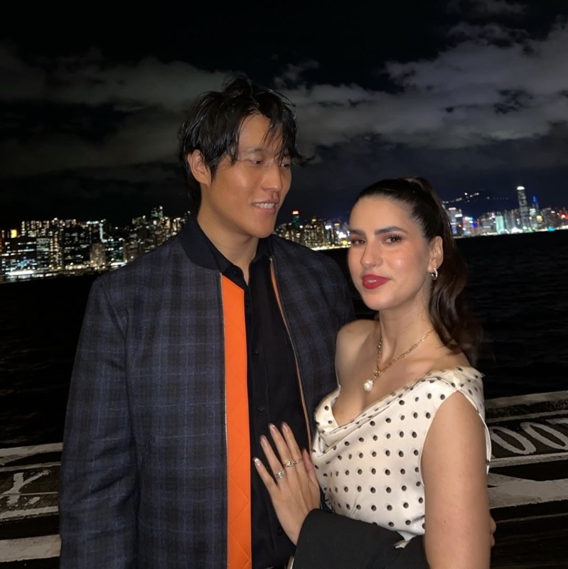 馬在驤日前和新女友Shakila一齊出席活動(dòng)。