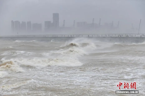 海口海域掀巨浪5