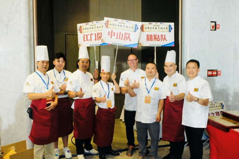 圖為2024年大賽現(xiàn)場，中美兩大灣區(qū)參賽隊伍同場競技。