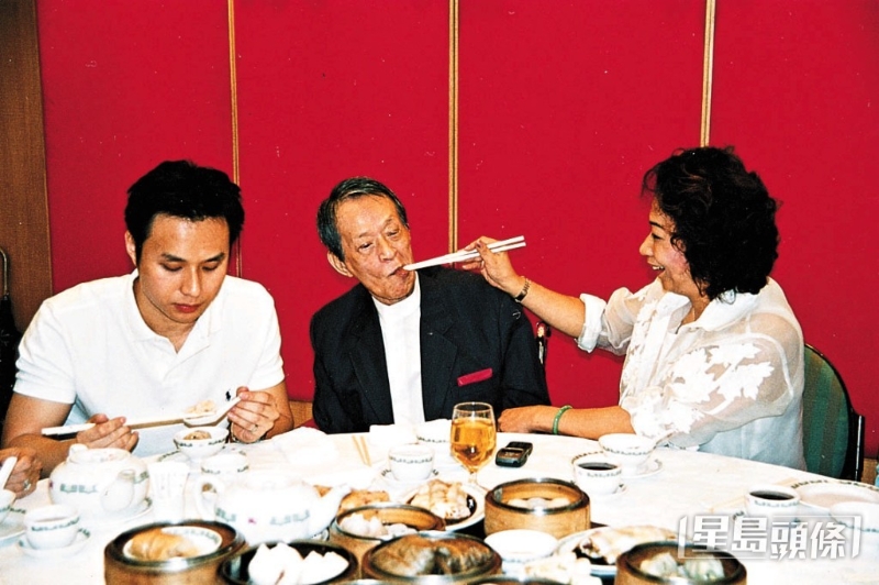 蝦嬸陪伴他走過了人生最后的階段。