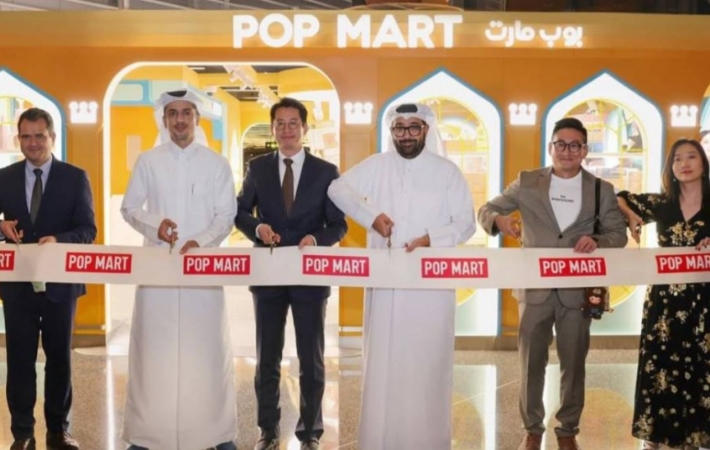 泡泡瑪特中東首家門店開業(yè) 泡泡瑪特中東首家門店開業(yè)
