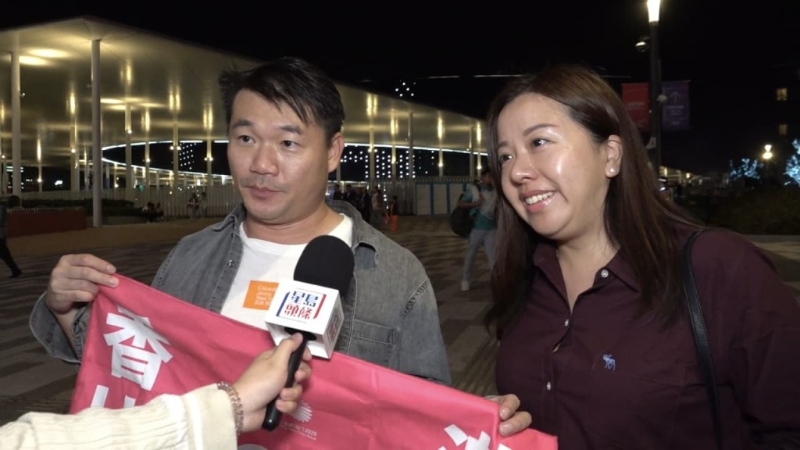 林先生和梁小姐指港隊獲得金牌是“意料之中”。