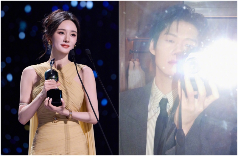 楊冪與“緋聞前任”意外0互動同框 楊冪與“緋聞前任”意外0互動同框