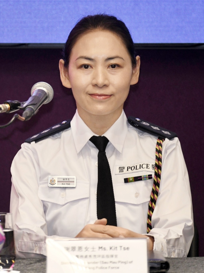 謝翠恩升任東九龍總區(qū)指揮官。